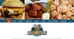 Desktop Screenshot of macsphillysteaks.com